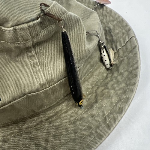 Otto Size L-XL Light Olive North Central Kansas Cooperative Fishing Hat - Picture 3 of 9