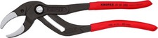 Siphon and Connector Pliers black atramentized, with non-slip plastic