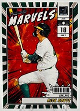 2025 Donruss Nick Kurt Diamond Marvels RC Oakland Athletics ROTY