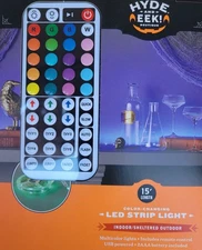Hyde Eek RBG 15’ Color Changing Light Strip LED Remote