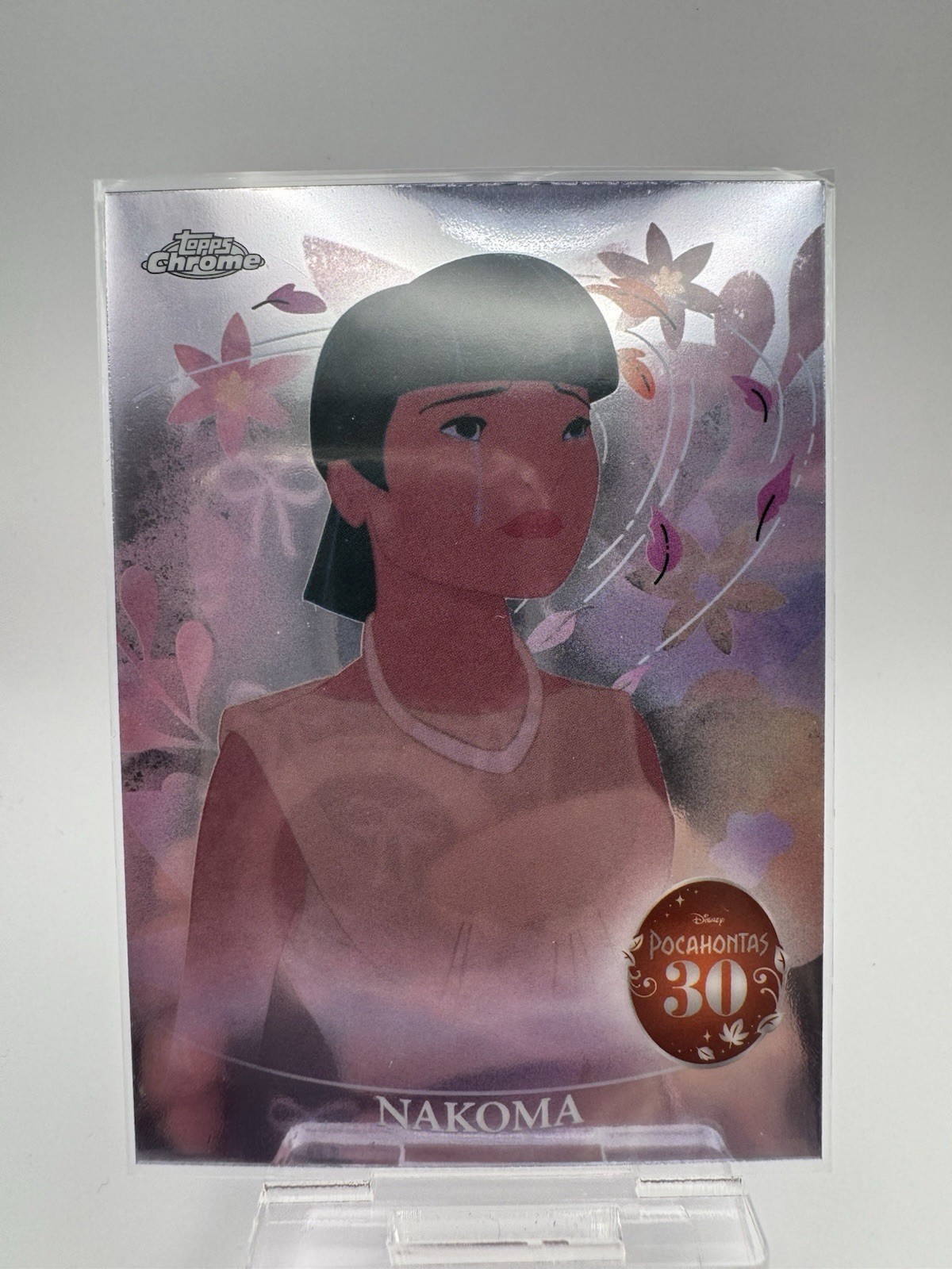 2025 Topps Chrome Disney Nakoma 30th Anniversary #PH-7 Pocahontas
