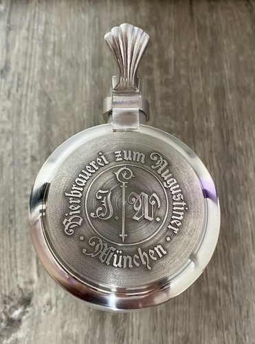 Wies’n Sammler-Krug, Seidel mit Zinndeckel „Bierbrauerei zum Augustiner München“ - Bild 5 von 9