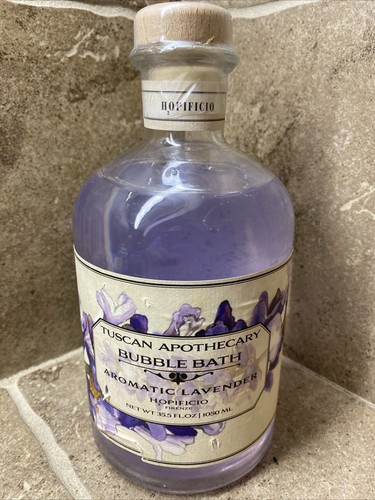 HOPIFICIO Toskanischer Apotheker Aromatischer Lavendel Schaumbad Luxus Italienische Seife