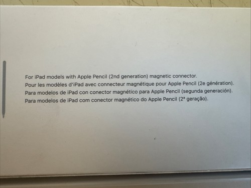 OPEN BOX - Apple Pencil 2nd Generation iPad Stylus - White - MU8F2AM/A - Afbeelding 5 van 6