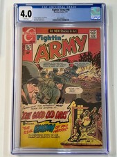 Fightin' Army #98 Charlton Comics 7/71 CGC 4.0