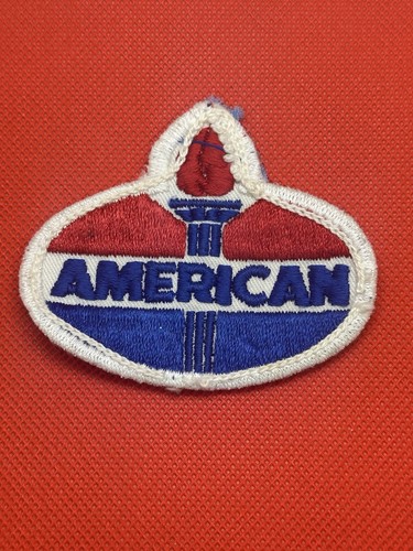 AMERICAN Oil Corp GAS Embroidered Sew-On Uniform-Jacket Patch 3" Vtg NOS Amoco - Picture 2 of 3