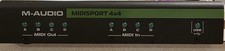 M-Audio MIDISPORT4X4 Midiman Anniversary Edition  4 IN 4 OUT  MIDI interface
