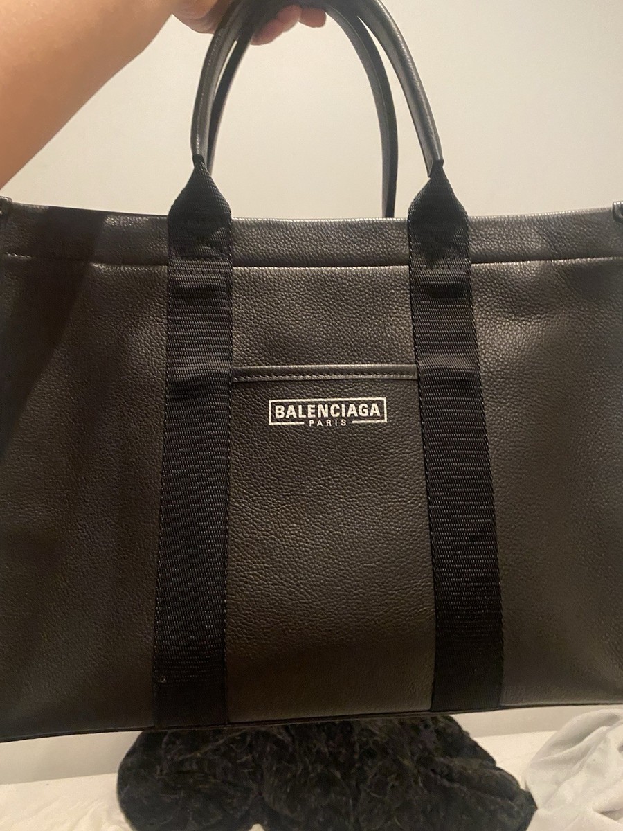 BALENCIAGA レザー トートバッグ HARDWARE TOTE 671400 BLACK BALENCIAGA Hardware Tote Bag 671400 Black #119 | eBay