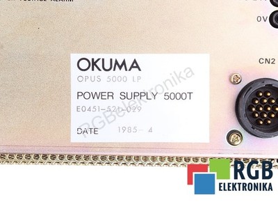 電源ユニット OKUMA OPUS 5000 LP POWER SUPPLY 5000T 電源ユニット OKUMA OPUS 5000 LP POWER SUPPLY 5000T OKUMA