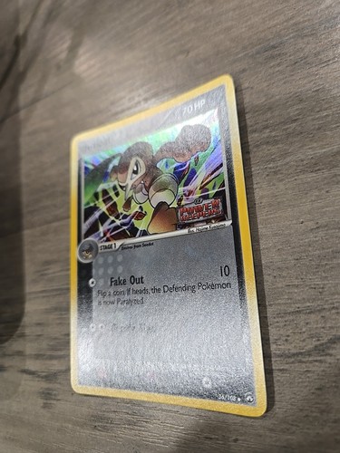 NEAR MINT Nuzleaf 36/108 Power Keepers Reverse Holo Card 2007 - 第 3/11 張圖片