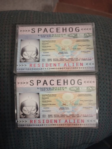 Resident Alien by Spacehog (Cassette, Oct-1995, Rhino (Label))