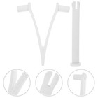 5 Sätze Pool V Clips Vakuumkopf Skimmer Nettoblatt -Rechen -Anhang Clips