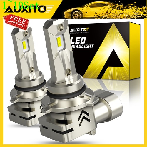 AUXITO HB4 9006 LED Bulb Headlight Low Beam Super Bright White Light 10s 1-10Set