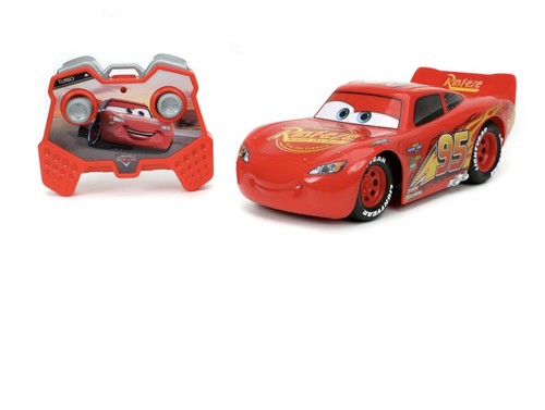 Disney Pixar Cars Lightning McQueen Remote RC Radio Control Car 8" Kids Favorite - Picture 5 of 8