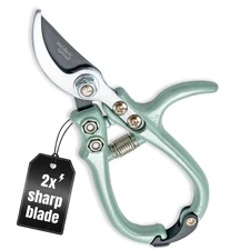 Hand Pruners - Lightweight Pruning Shears W/Easy Lock- Gardening Scissors - B...