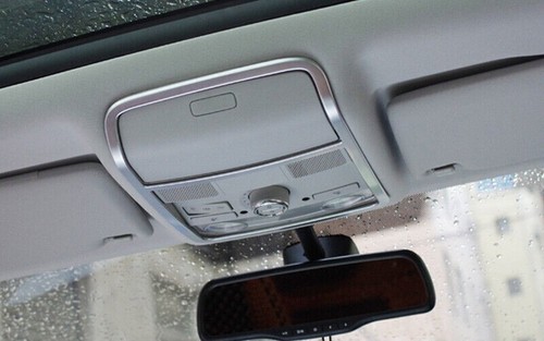 For Volkswagen Tiguan 10-2016 Matte Silver Inner Front Reading Light Cover Trim - Picture 6 of 9