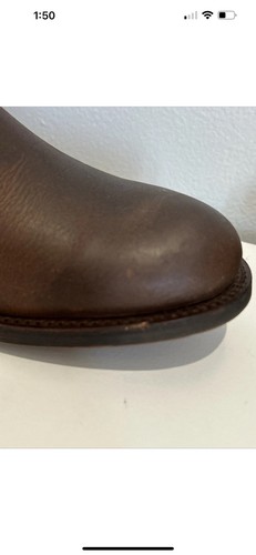 Justin Botas MSL105 Moda Occidental Vaquera Vaquera Cuero Marrón Mujer 9 B - Imagen 7 de 13