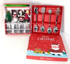 Merry Bright Christmas Spreaders & Condiment Spoons Stainless Steel 8 pcs. Total