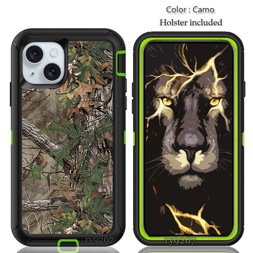 For iphone 14 | 14 plus Case Cover w/Clip fit Otterbox Defender - Picture 6 of 11