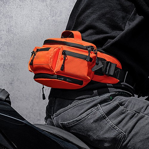 Fanny Pack Ultra-Large Capacity Waist Bag With Adjustable Strap For Men Hiki 2BB - Zdjęcie 6 z 12