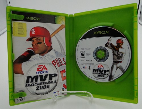 MVP Baseball 2004 (Microsoft Xbox, 2004) Complete w/ Manual - Tested Working - Picture 4 of 6