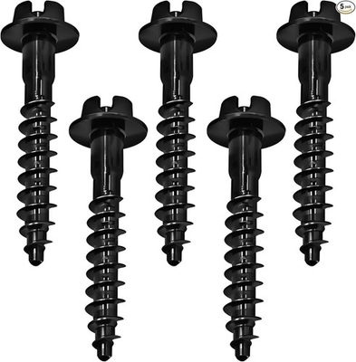 #ad 5Pcs Black Air Box Screws Rust Proof and Easy to Install Housing Fixing Bolts $15.99