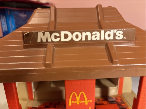Vintage Playskool McDonalds Spielset Familiar Places 430 Restaurant und Extras Konvolut - Bild 9 von 13