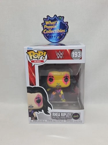 Funko Pop! Vinyl: WWE Rhea Ripley (Black Light) (Chase) #193 Ships W/ Protector