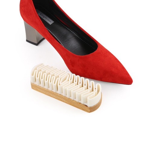 Nubuk Chamois Wildlederbürste Wildleder Reinigungsbürste Wildleder Schuhbürste Schuhbürste - Bild 9 von 11