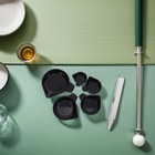 1 Set Plastic Weighing Pan With Stainless Steel Scoop Mini Counter Scale