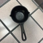 Vintage Lodge Cast Iron MPR Small Double Spout 2 Cup Ladle Melting Dipper Pot