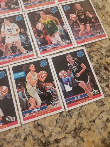 Juego de 14 cartas 2024 Panini instantáneo clasificación WNBA novato Donruss Caitlin Clark RC - Imagen 6 de 8