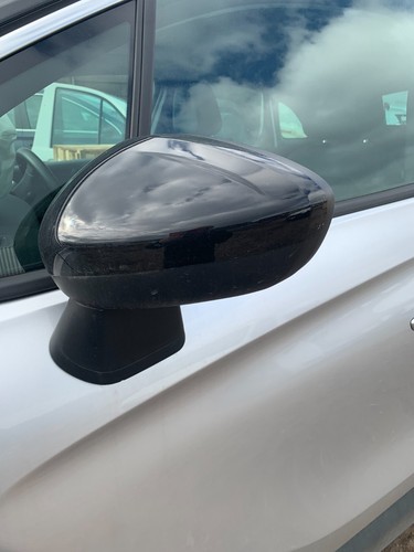 VAUXHALL CROSSLAND DOOR MIRROR PASSENGER SIDE GLOSS BLACK 2023 FOLDING LANE/ASS - Picture 1 of 4