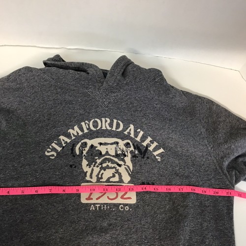 Polo Ralph Lauren Bulldog Hoodie Sweatshirt Youth XLarge 8 Stamford Athletics - Picture 5 of 7