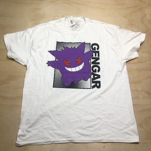 Neu mit Etikett Spencer's Pokemon Gengar Erwachsene Größe XL weißes T-Shirt