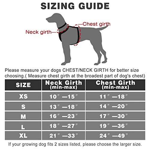 Dog Harness No Pull, Pet Harnesses with Dog Collar, Adjustable Large Black Dog Harness No Pull, Pet Harnesses with Dog Collar, Adjustable Large Black