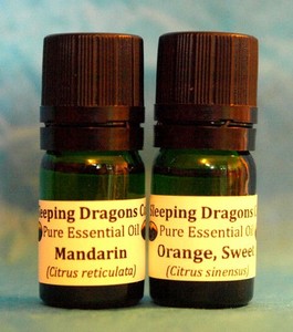 2LOT-100-Pure-High-Quality-Essential-Oil-5mL-Mandarin-Sweet-Orange-Aromatherapy