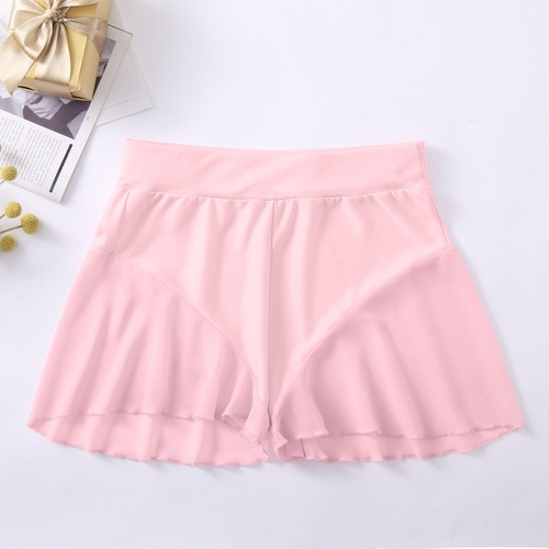Mujeres Sexy Mini Falda Transparente con Volantes Cintura Alta Malla Transparente Prendas para dormir - Imagen 15 de 16