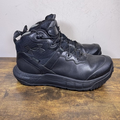 Under Armour Micro G Valsetz Black Tactical Boots Shoes Women’s Size 7.5 - 第 1/8 張圖片