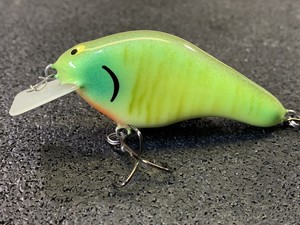 Arkansas Shiner Custom Balsa Squarebill Lil/' Hunter PH Custom Lures