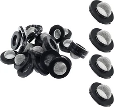 30Pcs Stainless Steel Garden Hose Screen Filter, Pressure Screen Washer Hose Fil