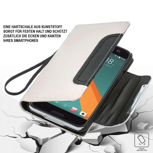 Funda protectora para móvil Sony Xperia Wallet Book Case Flip Cover plegable - Imagen 5 de 12