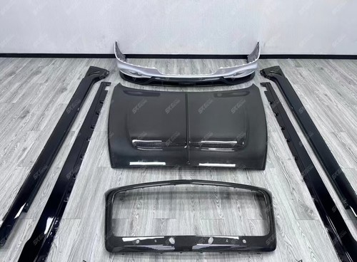 Dry Carbon Fiber Hood Front Rear Lip Wing Bodykit For 20-24 Bentley Flying Spur - Bild 14 von 32