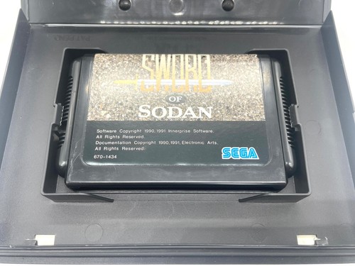 Sword of Sodan for Sega Mega Drive Complete in Box CIB Authentic Tested - Picture 10 of 13