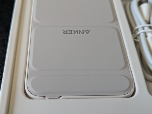 Anker 622 Batterie Magnétique Sans Fil (MagGo) Snap Charge Chill Blanc 5000mAh 2B - Photo 9 sur 15