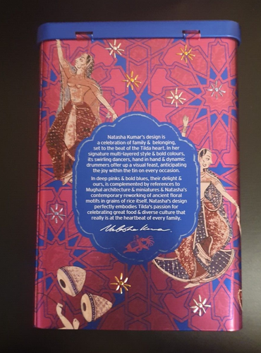 Tilda LIMITED Edition 2KG Basmati Rice 2KG Collectors Tin - Picture 2 of 5