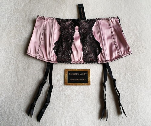 NEW ANN SUMMERS "ALEECE" WASPIE WITH SUSPENDERS SIZE U.K 8 - 10....EU 34 - 36