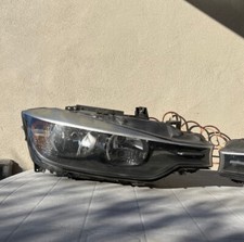 2012 - 2015 Genuine BMW 3 Series 328i 335i Halogen Headlight set OEM 