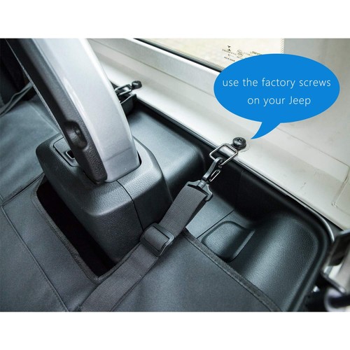 Cargo Cover Rear Trunk Protector Shade for Jeep Wrangler JL JLU 2018-2020 Black - Bild 11 von 11