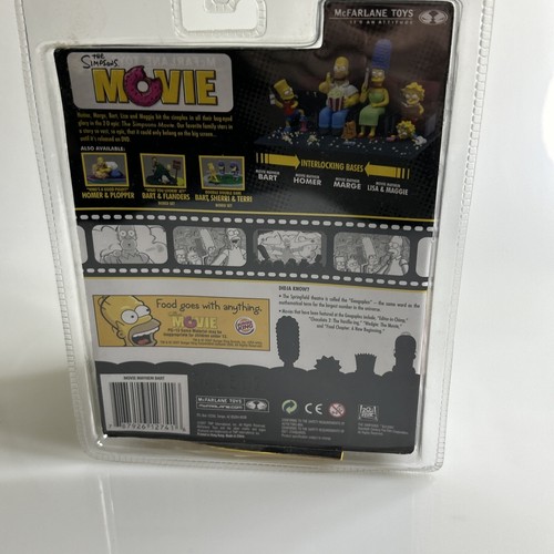 2007 McFarlane Toys The Simpsons Movie Mayham Bart Theater Chair Figure w/Sound - Picture 5 of 5